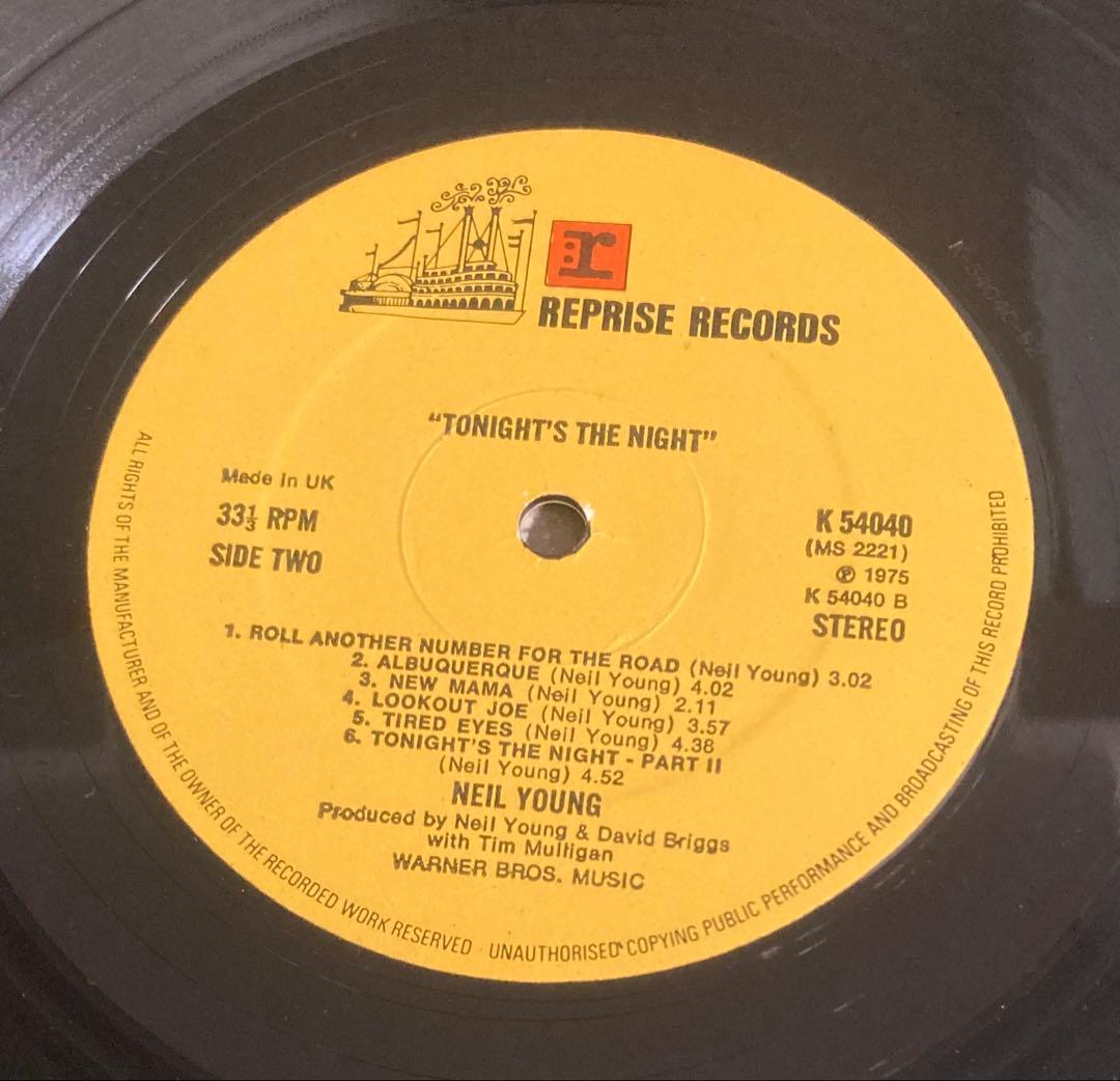 ■究極!!最高高音質UKオリジナル盤■NEIL YOUNG / ニールヤング■T