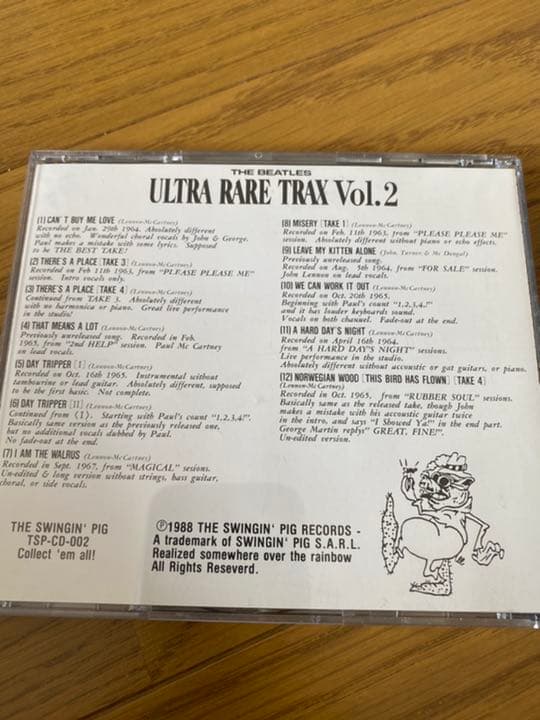 THE BEATLES ULTRA RARE TRAX VOL.2-6オリジナル