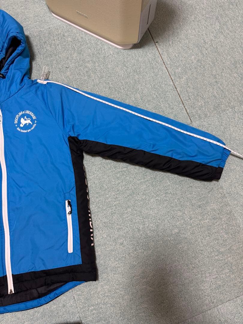 M*o様 ルースイソンブラ 中綿コート 水色