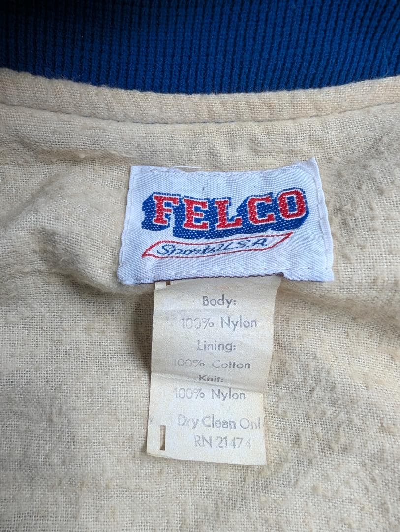 テ*ス様 Dodgers スタジャン Felco社製　1981年　古着