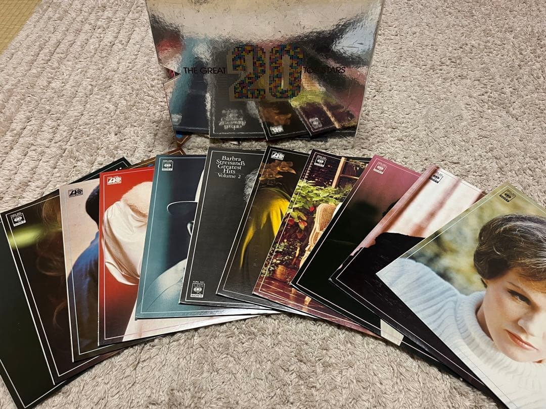 THE GREAT 20 TOP STARS ボックスセット