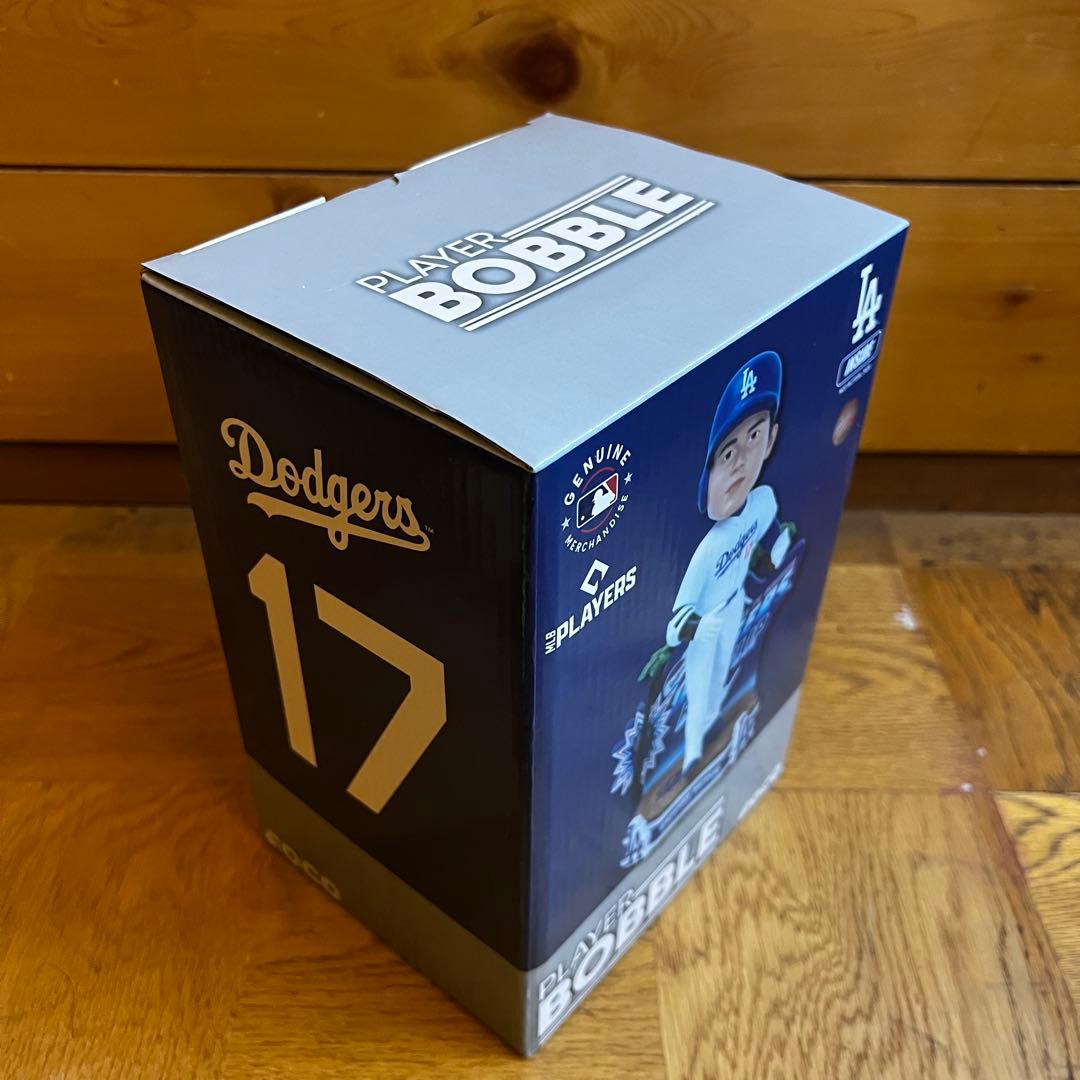 【世界72個限定】大谷翔平 バットフリップ ボブルヘッド ドジャース