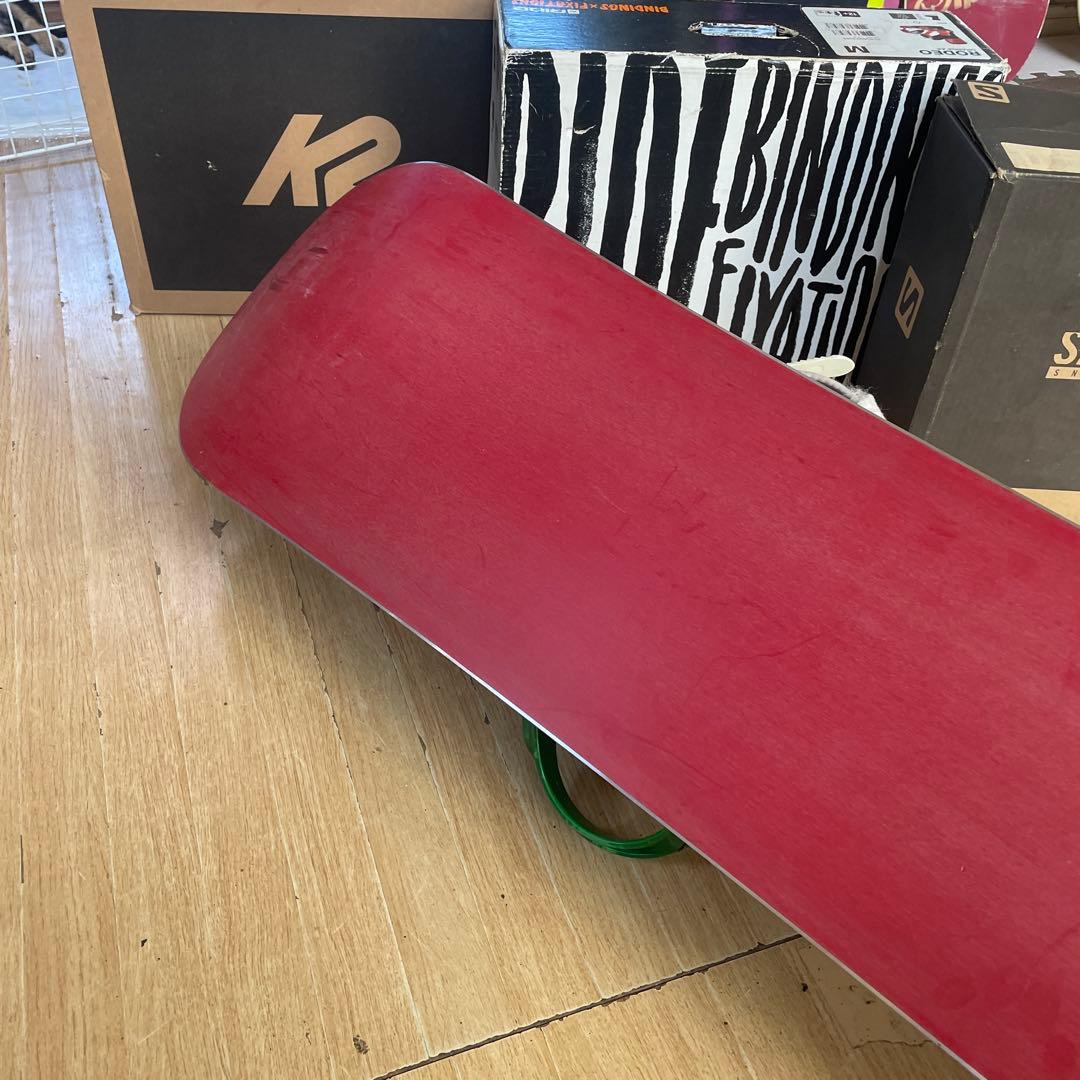 BURTON　バートン最高峰スノーボードセット　最上位ウッドコアドラゴンフライ