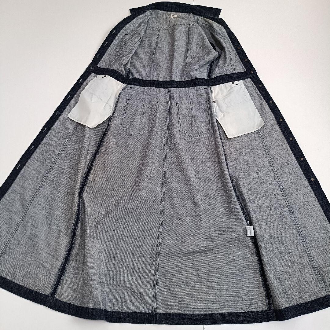 【入手困難】ロンハーマン 近年モデル ノースリーブ デニムロングワンピース XS