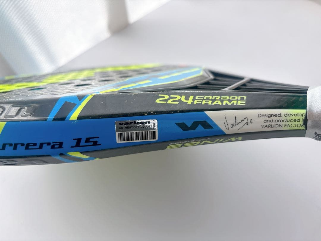 中古品　パデルラケット　Varlion バリオン　パデル　ラケット　Padel