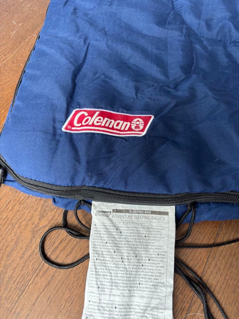たいにーさん専用　Coleman アドベンチャースリーピングバック　連結可能2個
