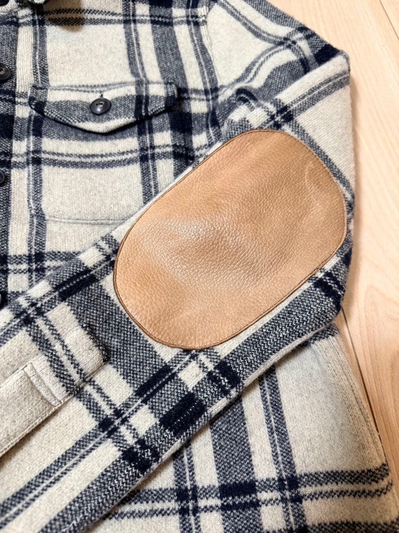 RRL ウール チェックシャツジャケット　サイズS