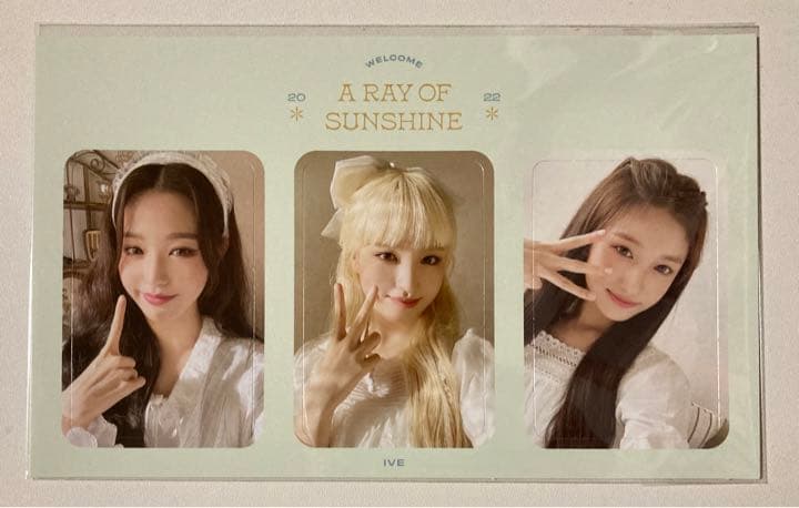 ive シーグリ スタシ特典 ウォニョン リズ イソ