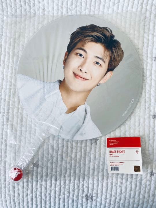 BTS 公式　ナムジュン　RM うちわ他セット　送料込み
