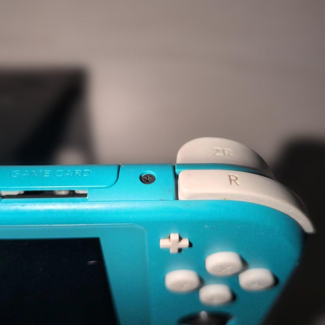 Switch スイッチ ライト Lite ターコイズ 充電器 SDカード 付き