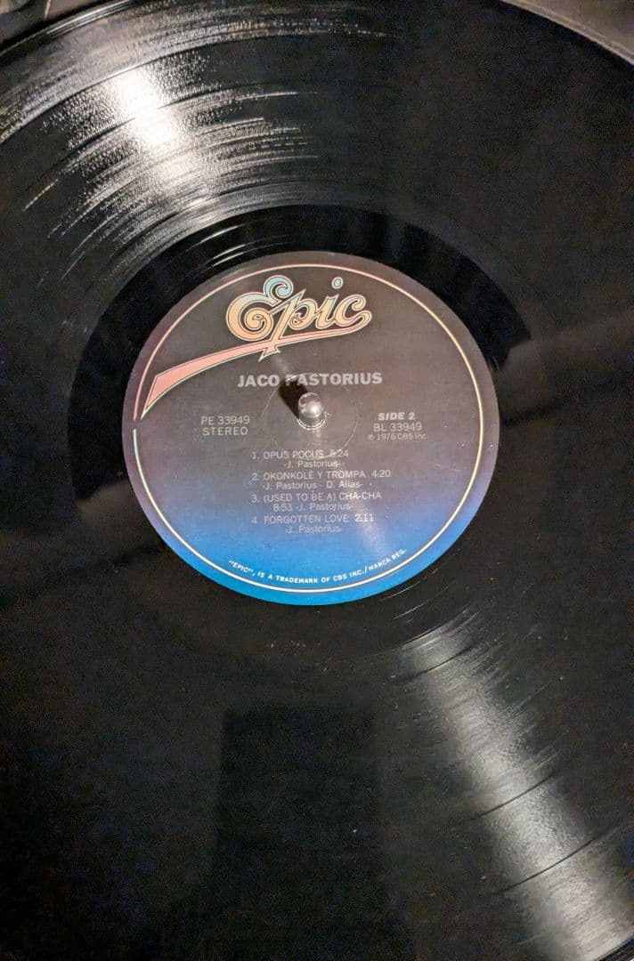 Jaco Pastorius - Jaco Pastorius US盤