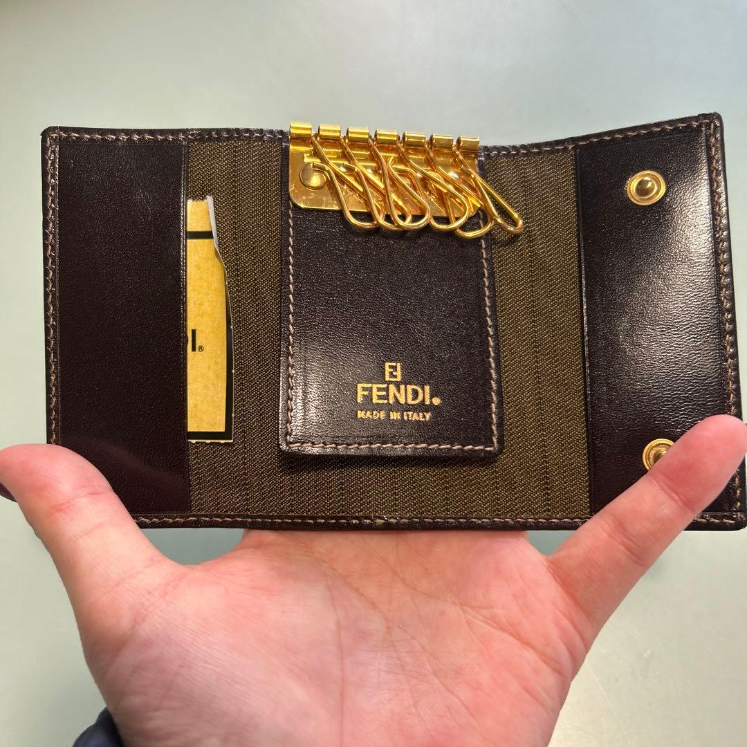 Fendi キーケース FFロゴ柄