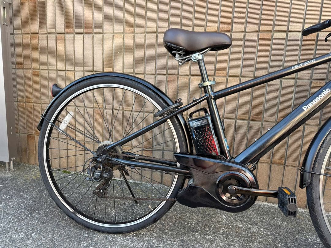 12ahパナソニックベロスター 電動アシスト自転車 ブラック