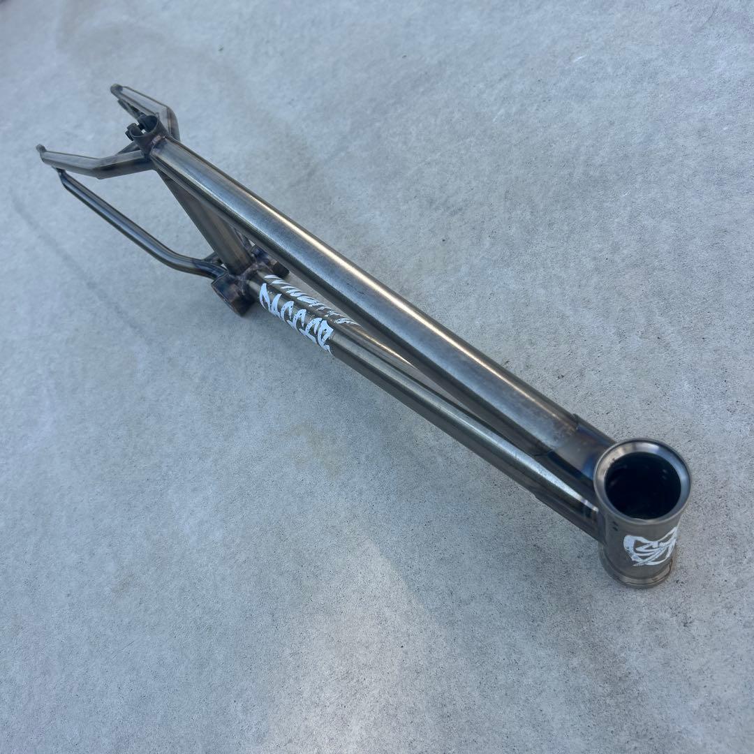 自転車本体 S&M DAGGER FRAME 20.5 / Gloss Clear/BMX