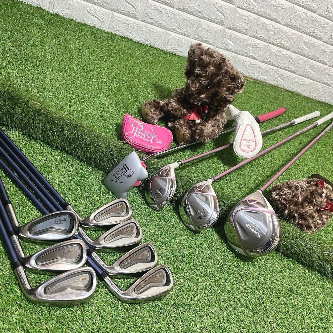 TOURSTAGE CL PRGR 可愛いレディースゴルフクラブ豪華11本セット