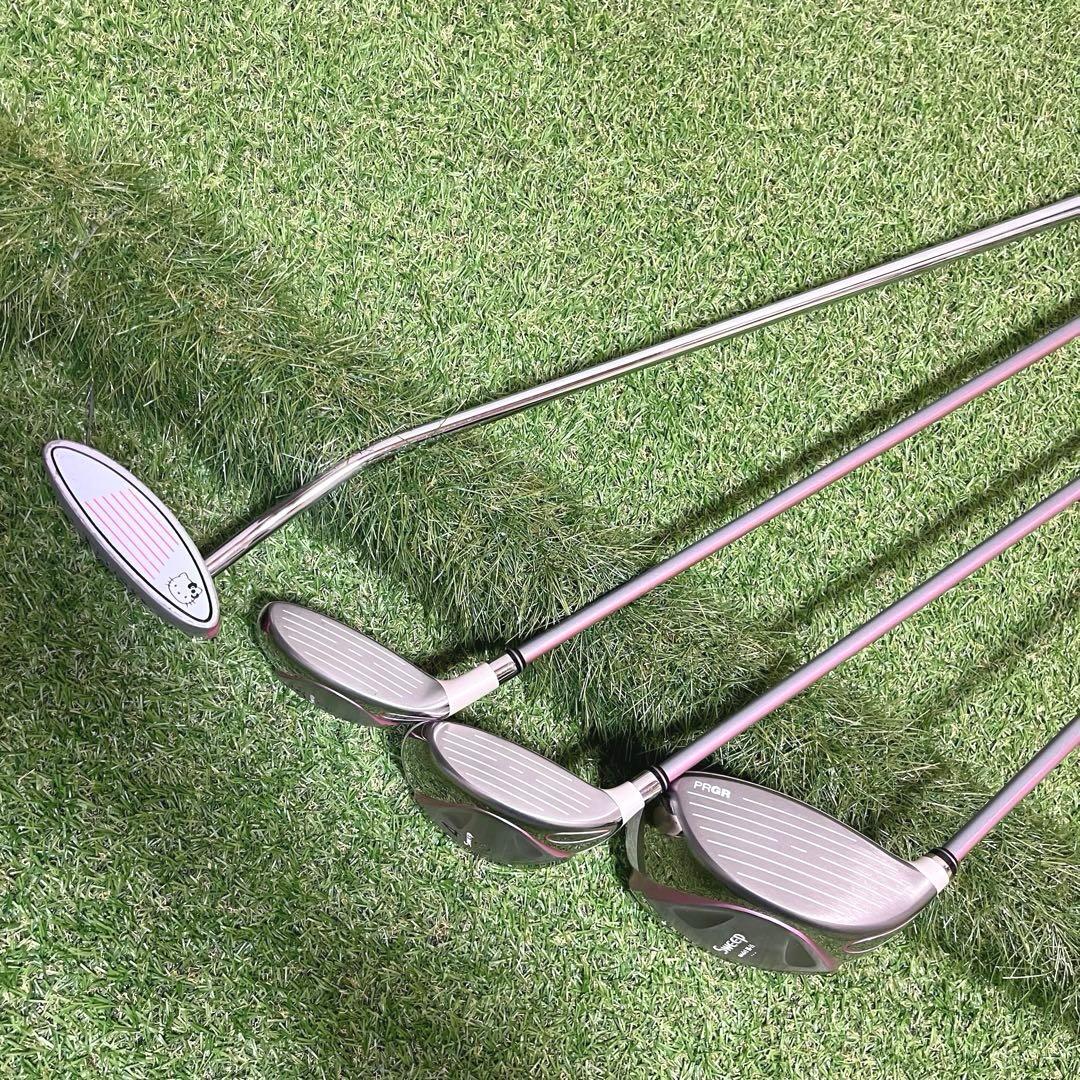 TOURSTAGE CL PRGR 可愛いレディースゴルフクラブ豪華11本セット