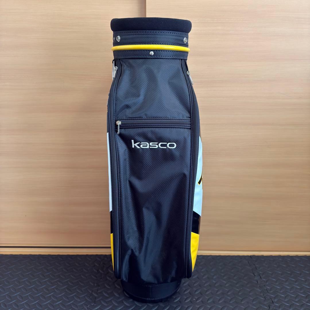 未使用 Kasco キャディバッグ 6分割 ゴルフバッグ キャスコ軽量