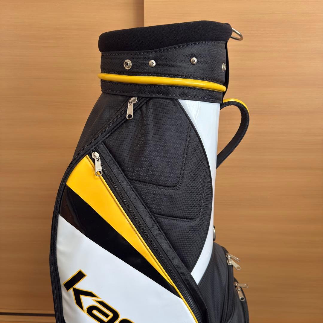 未使用 Kasco キャディバッグ 6分割 ゴルフバッグ キャスコ軽量