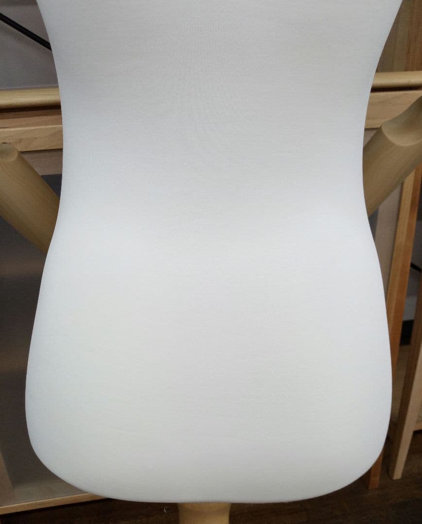 トルソー　マネキン　可動式プラスチック腕付き　レディース　布製ボディ