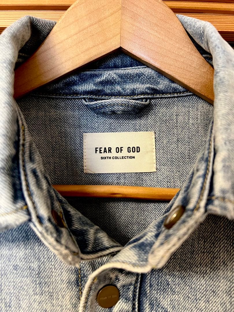 FEAR OF GOD SIXTH COLLECTION デニムジャケット S