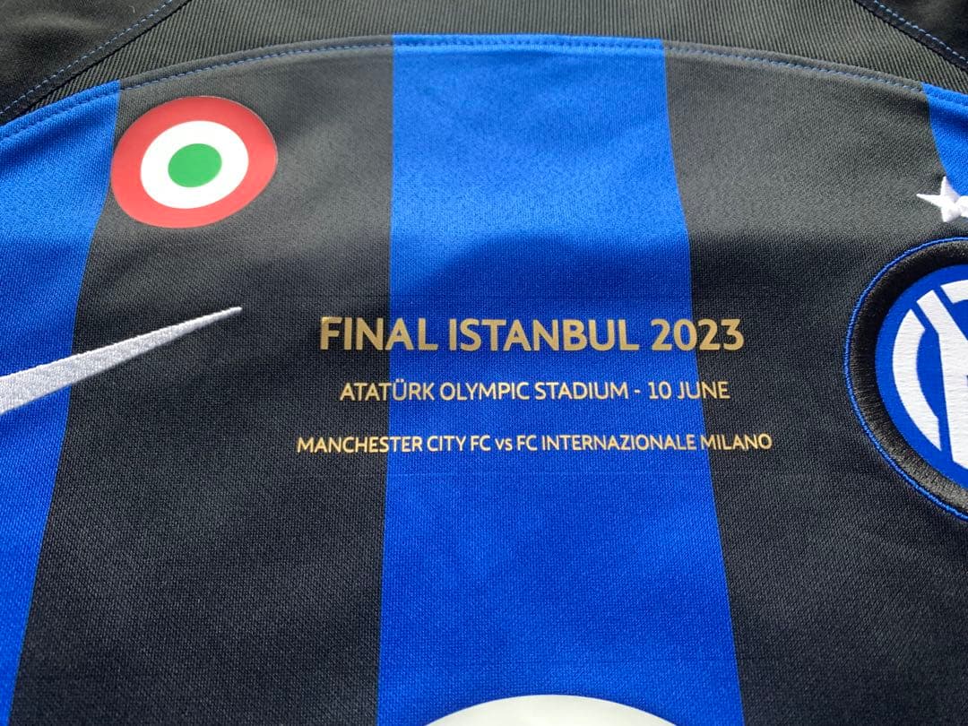 ナイキ正規品 インテル 22-23 チャルハノール　CLファイナル ユニフォーム