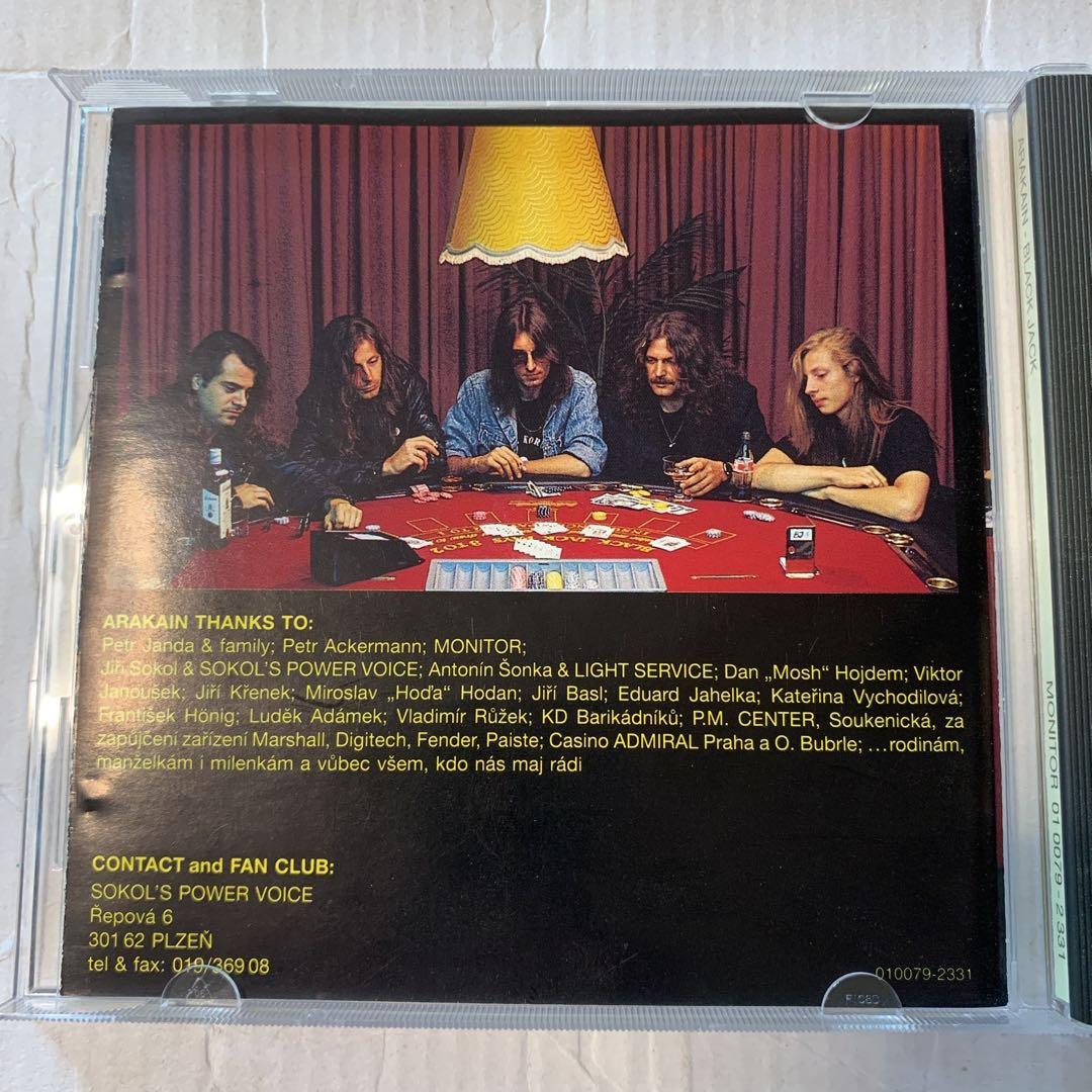 Arakain Black Jack '92 チェコ 激レア スラッシュ