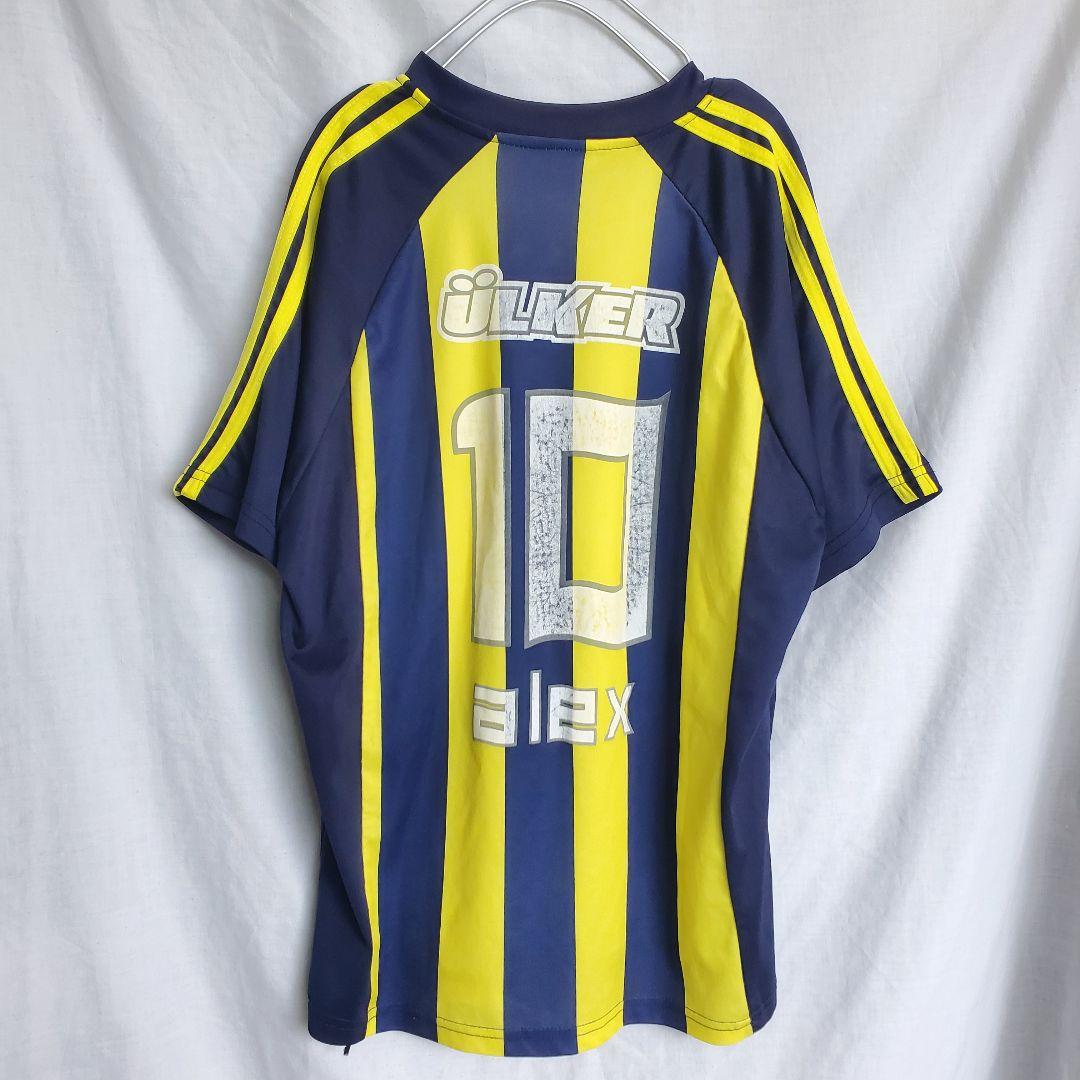 トルコ　フェネルバフチェ　ユニホーム ストライプ サッカー 黄紺