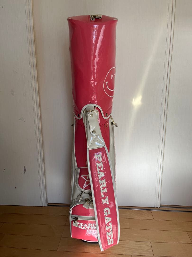 PEARLY GATES パーリーゲイツ キャディバッグ ピンク/ホワイト