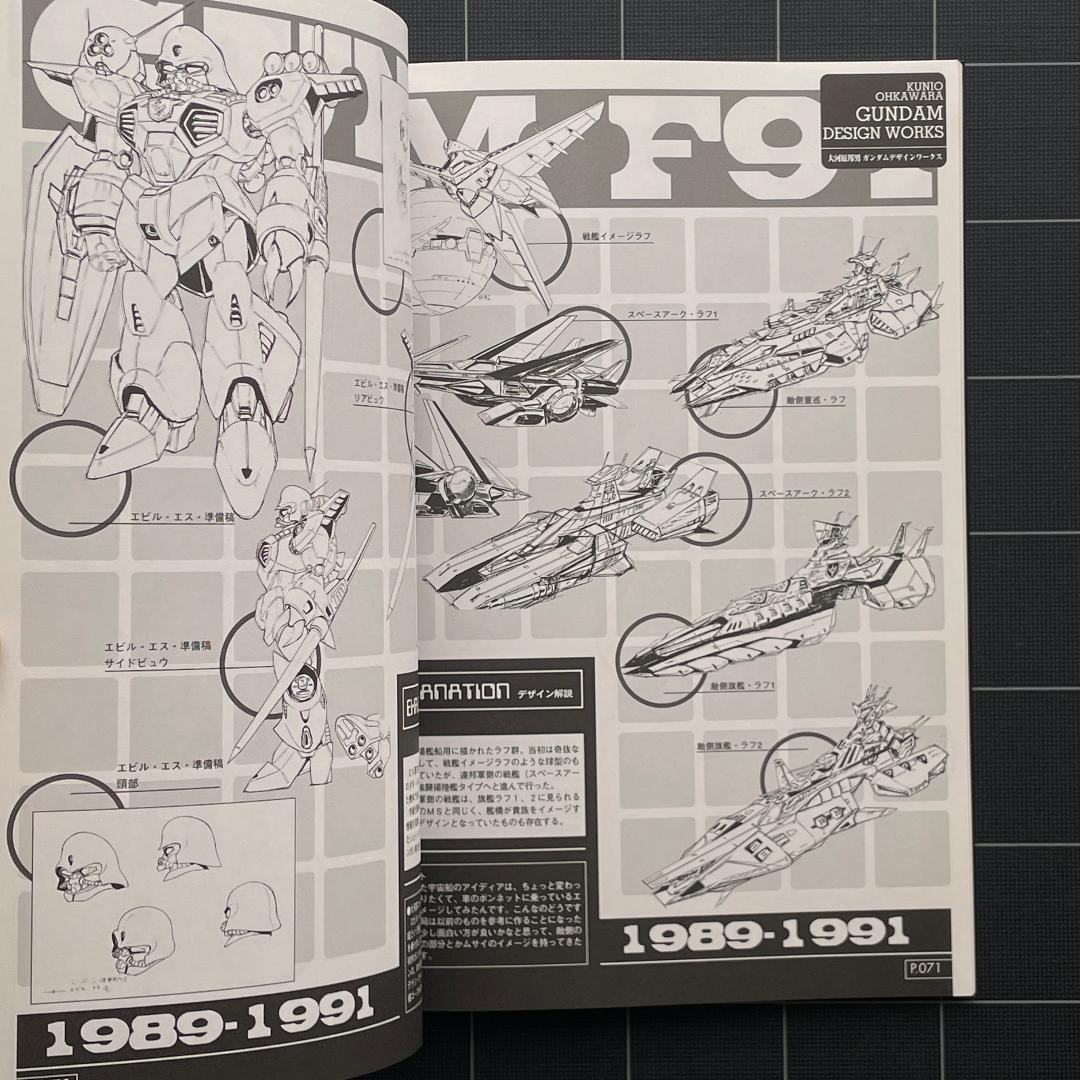 【2冊 / 付録あり】大河原邦男 デザインワークス