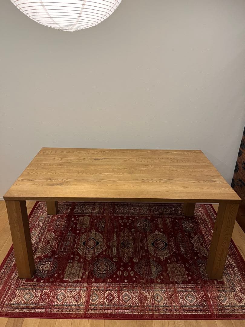 CRASH GATE 美品ダイニングテーブルW1500 オーク　クラッシュゲート