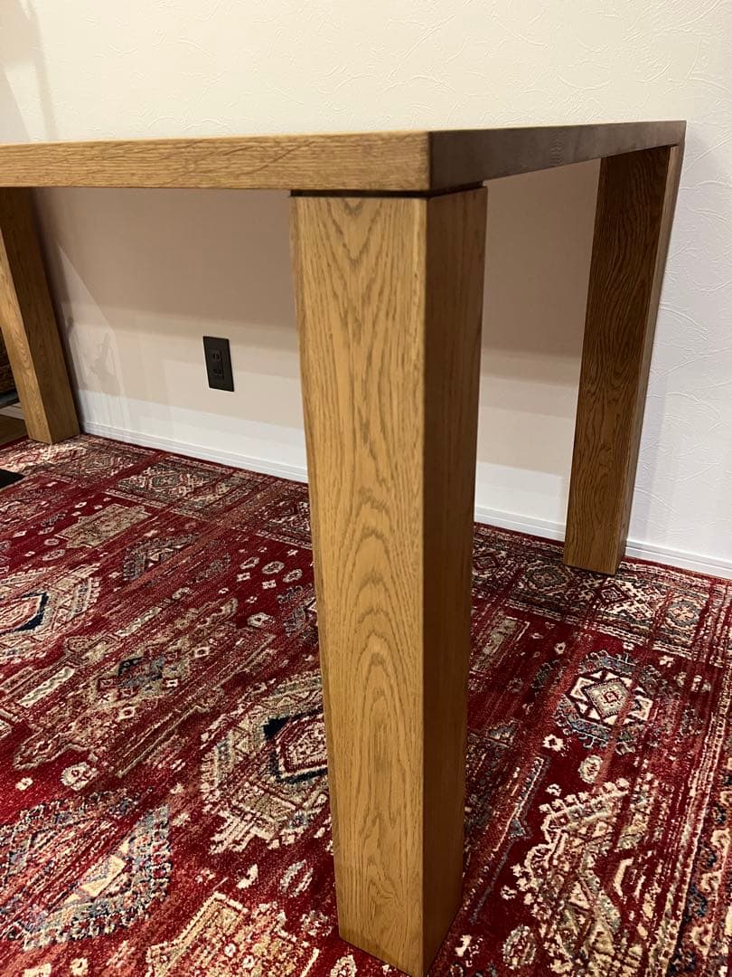 CRASH GATE 美品ダイニングテーブルW1500 オーク　クラッシュゲート