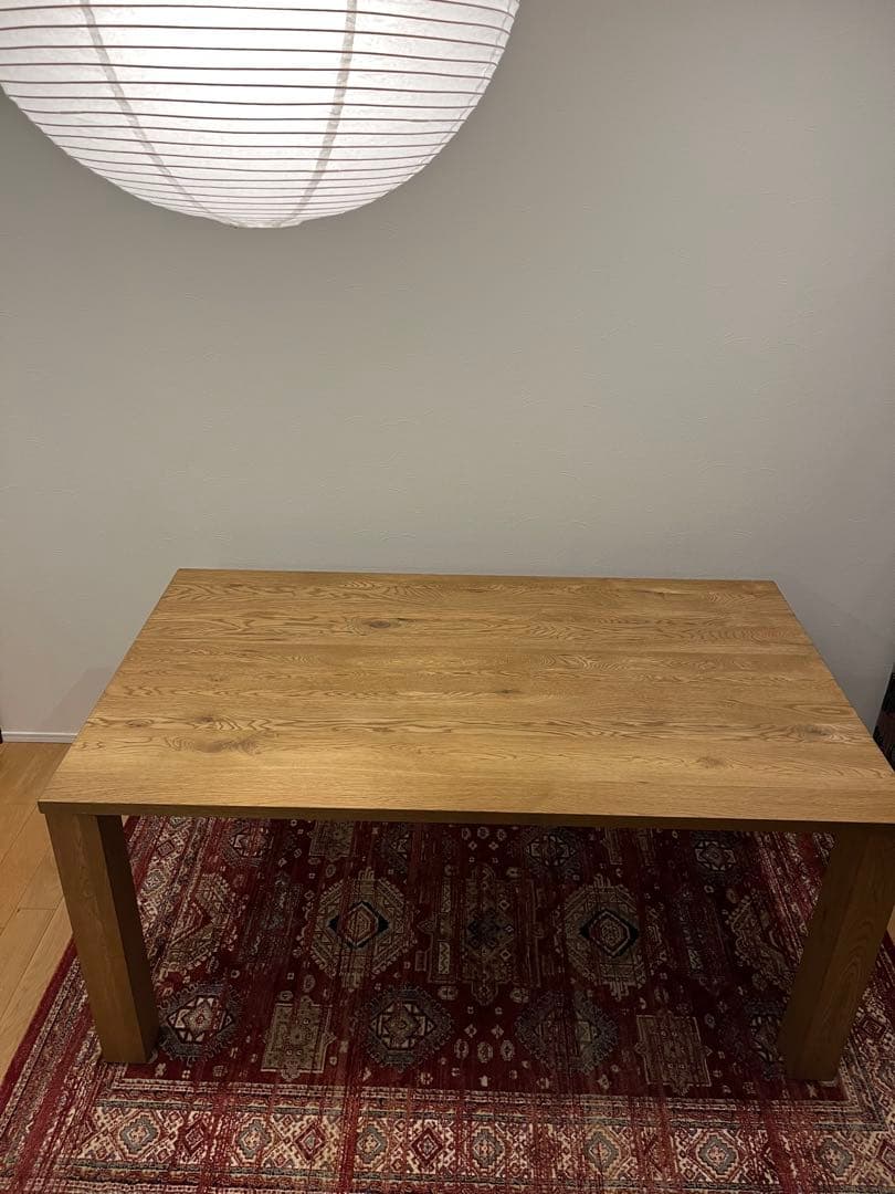 CRASH GATE 美品ダイニングテーブルW1500 オーク　クラッシュゲート