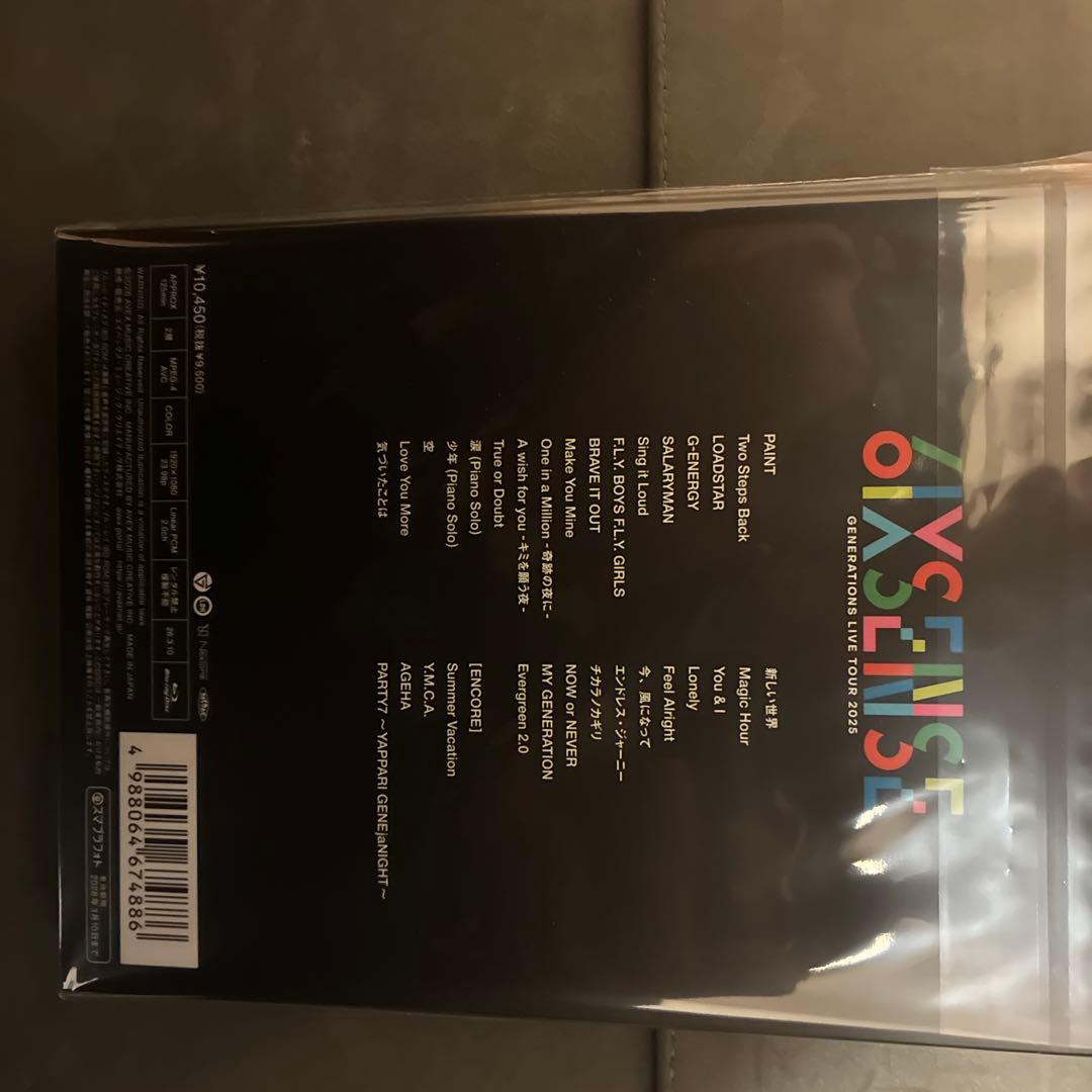 GENERATIONS 6IX SENSE 2025 ライブ映像