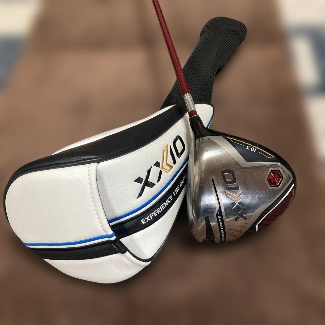 ゼクシオ12 ドライバー　10.5° SRシャフト　赤