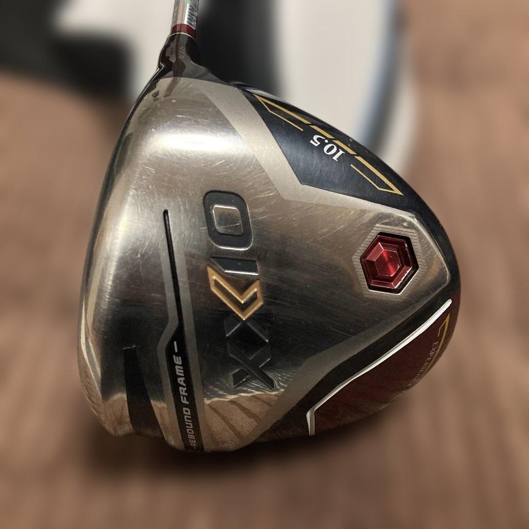 ゼクシオ12 ドライバー　10.5° SRシャフト　赤