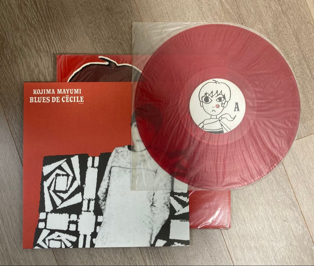 小島麻由美 LP アナログ レコード blues de cecile