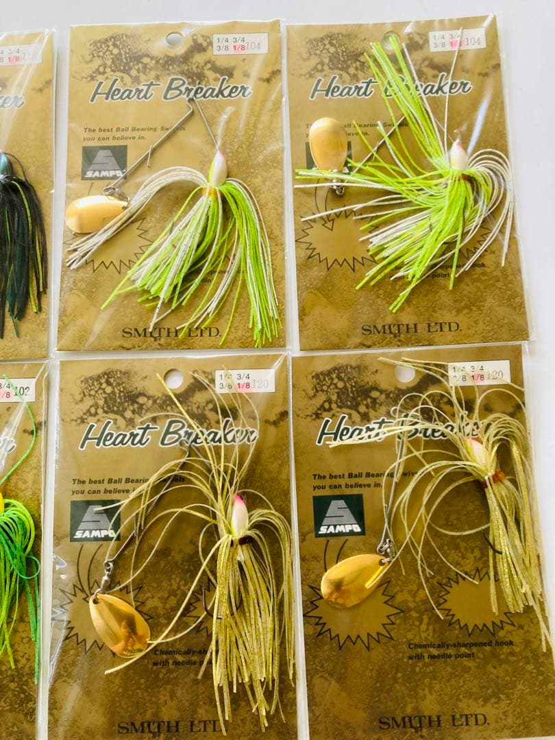 【スミス】新品未使用スピナーベイト　Heart Breaker 12個セット