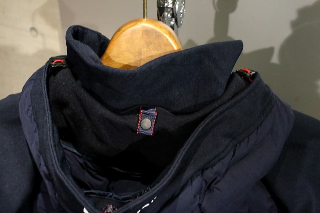 ひろろブリーフィングゴルフ ハイブリッドダウンパーカ　ネイビー メンズ S