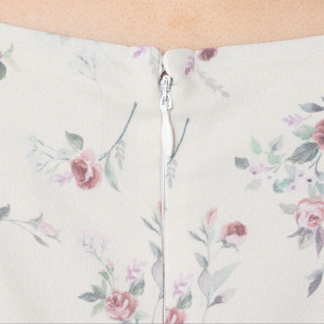 新品　ローズティアラ　オールドローズフロントボタンワンピース　ベージュ　42