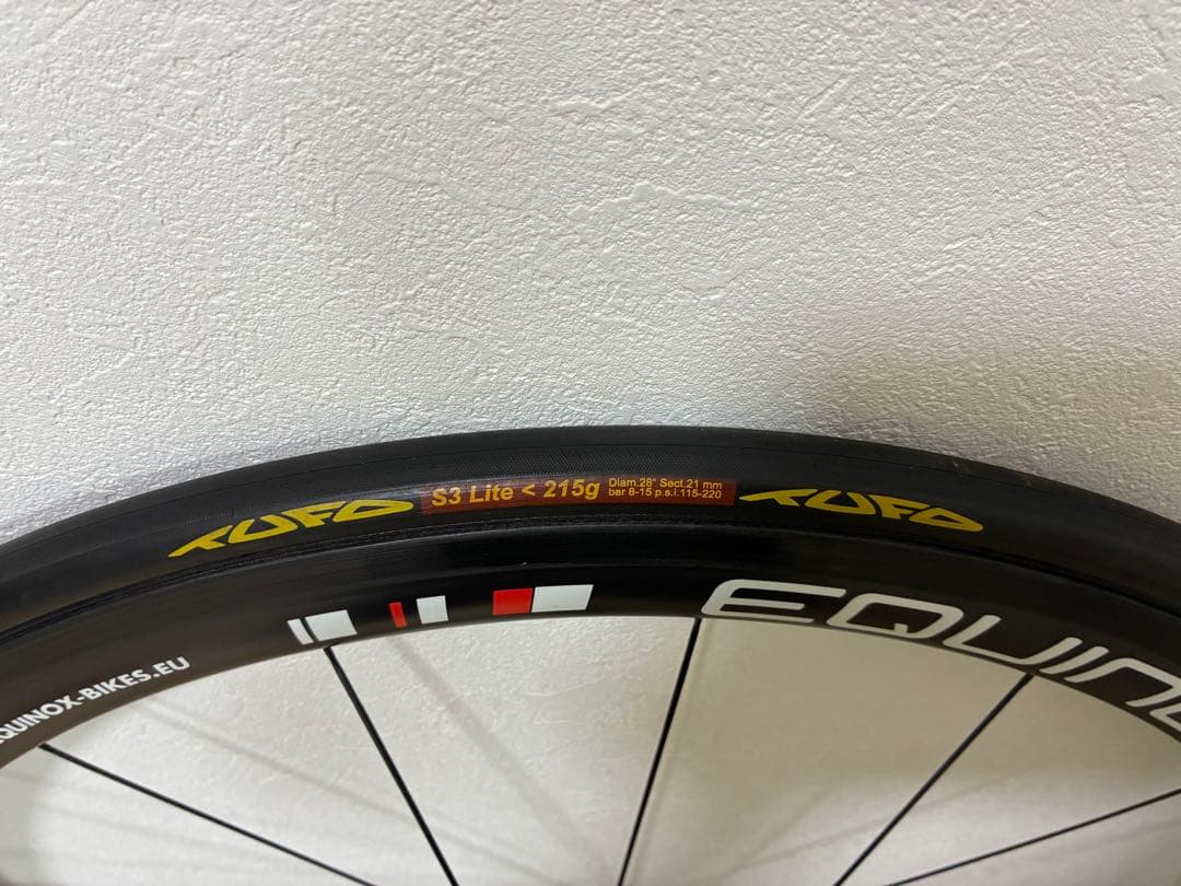 EQUINOX SP38 カーボンチューブラホイール リムブレーキ カンパフリー