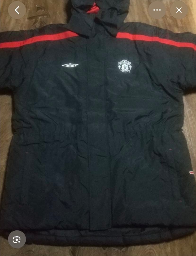 マンチェスター・ユナイテッド ベンチコート