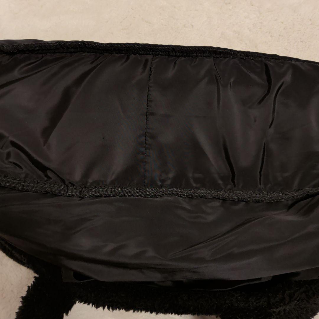 alo　aloyoga　ボアバック　ジムバック　ブラック