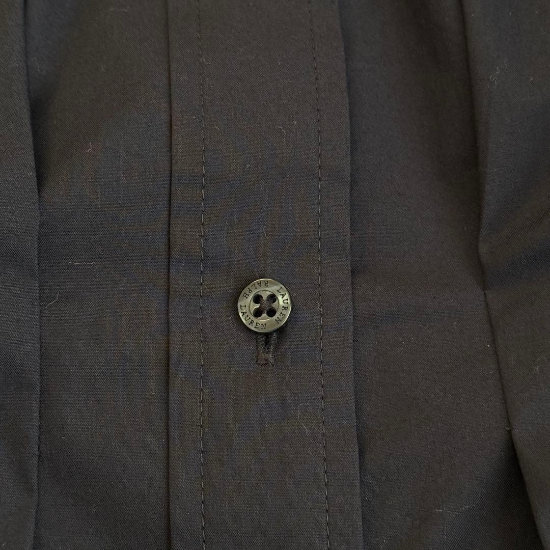 美品　ローレンラルフローレン　ベルテッド コットンブレンド ミディ シャツドレス