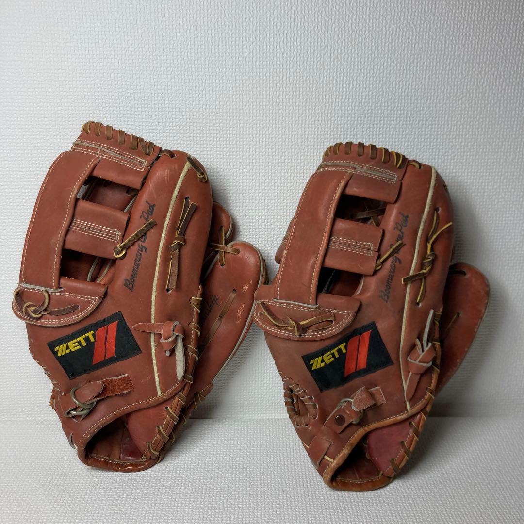 まとめ×2 ZETT BSG-5710 ソフトボール　グローブ