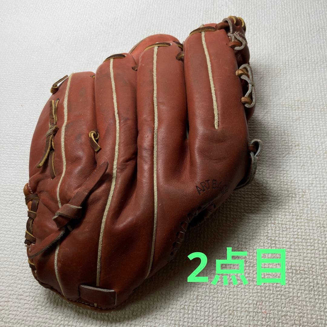 まとめ×2 ZETT BSG-5710 ソフトボール　グローブ