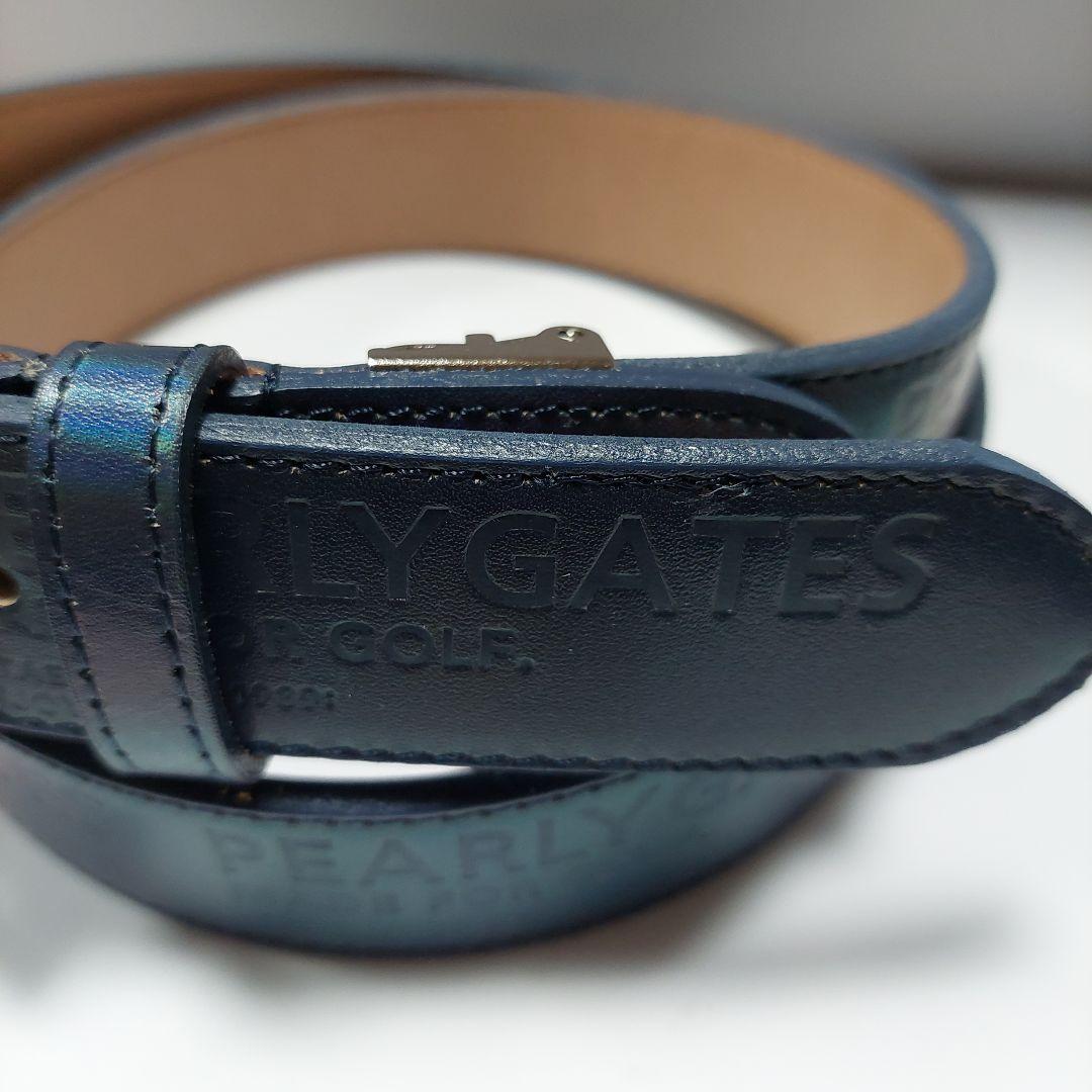 PEARLY GATES 光沢の有るベルト2本セットです。