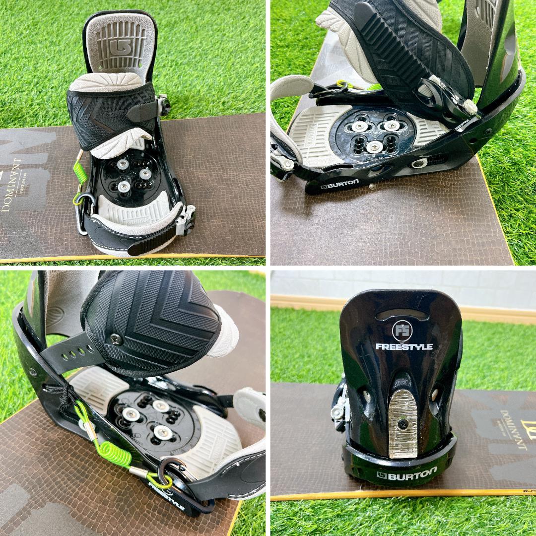 BURTON バートン Dominant 146cm スノーボード バインセット