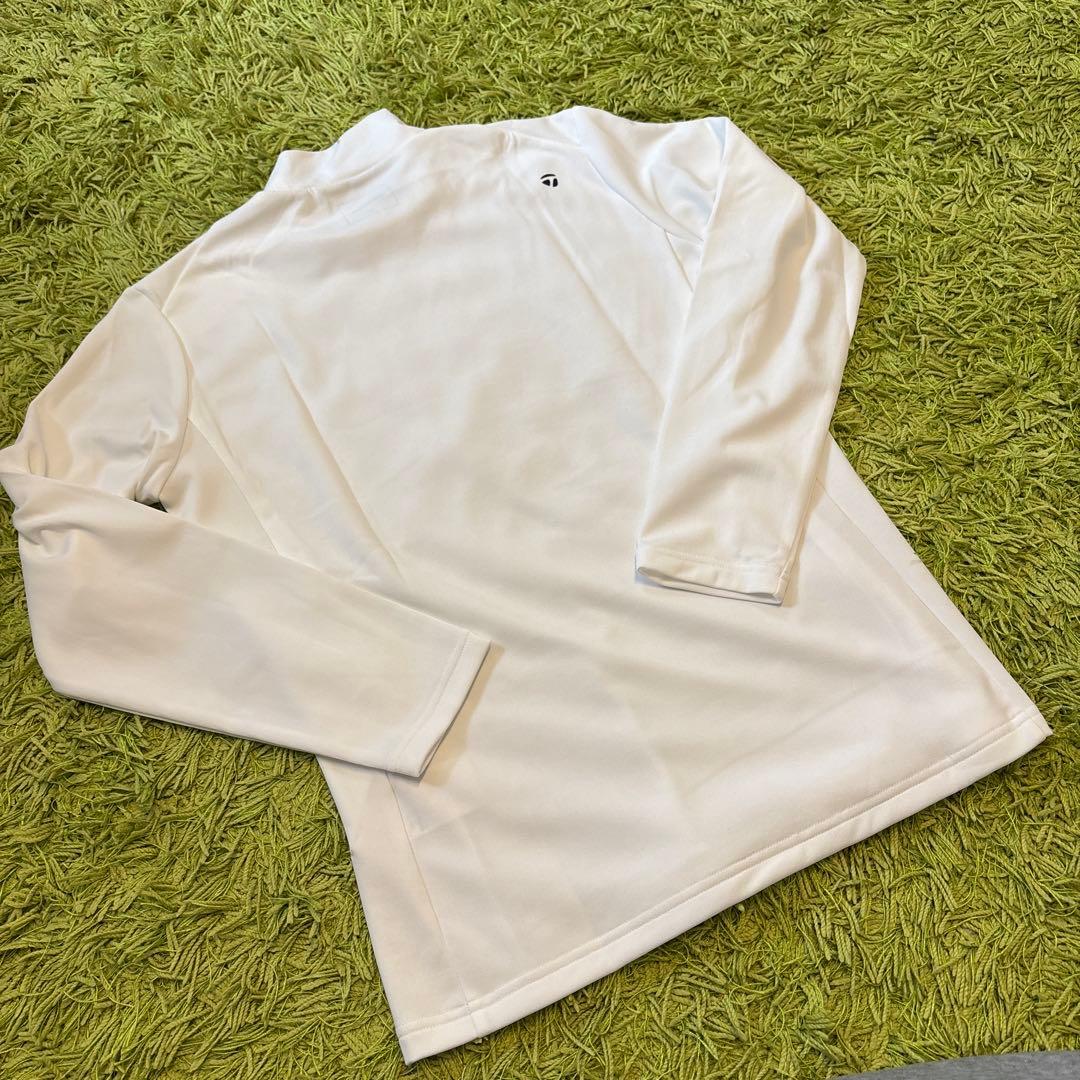 【TaylorMade】XL新品✨秋ゴルフ　ロゴモックネックトップス　長袖
