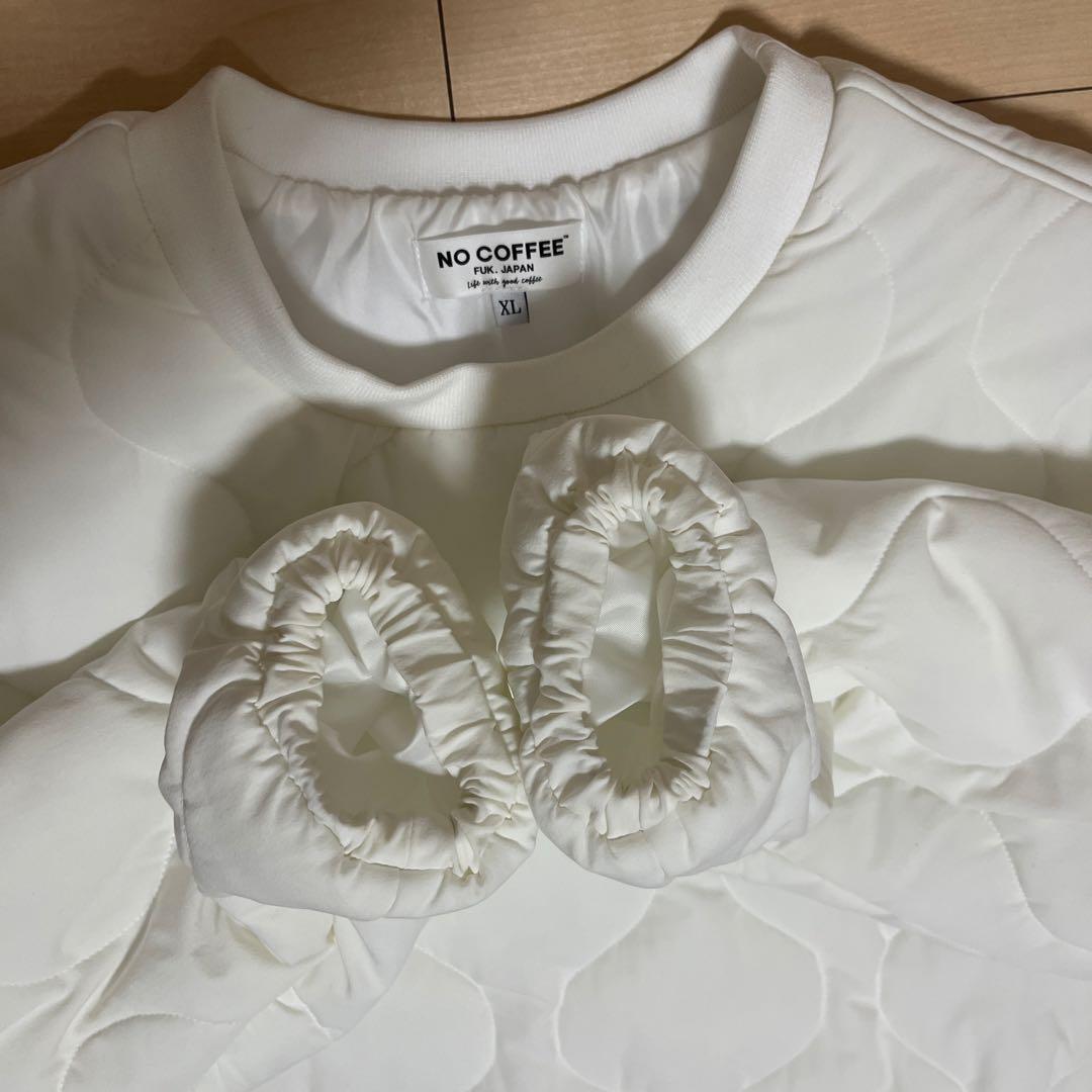 NO COFFEE × CLUBHAUS キルティングジャケット XL