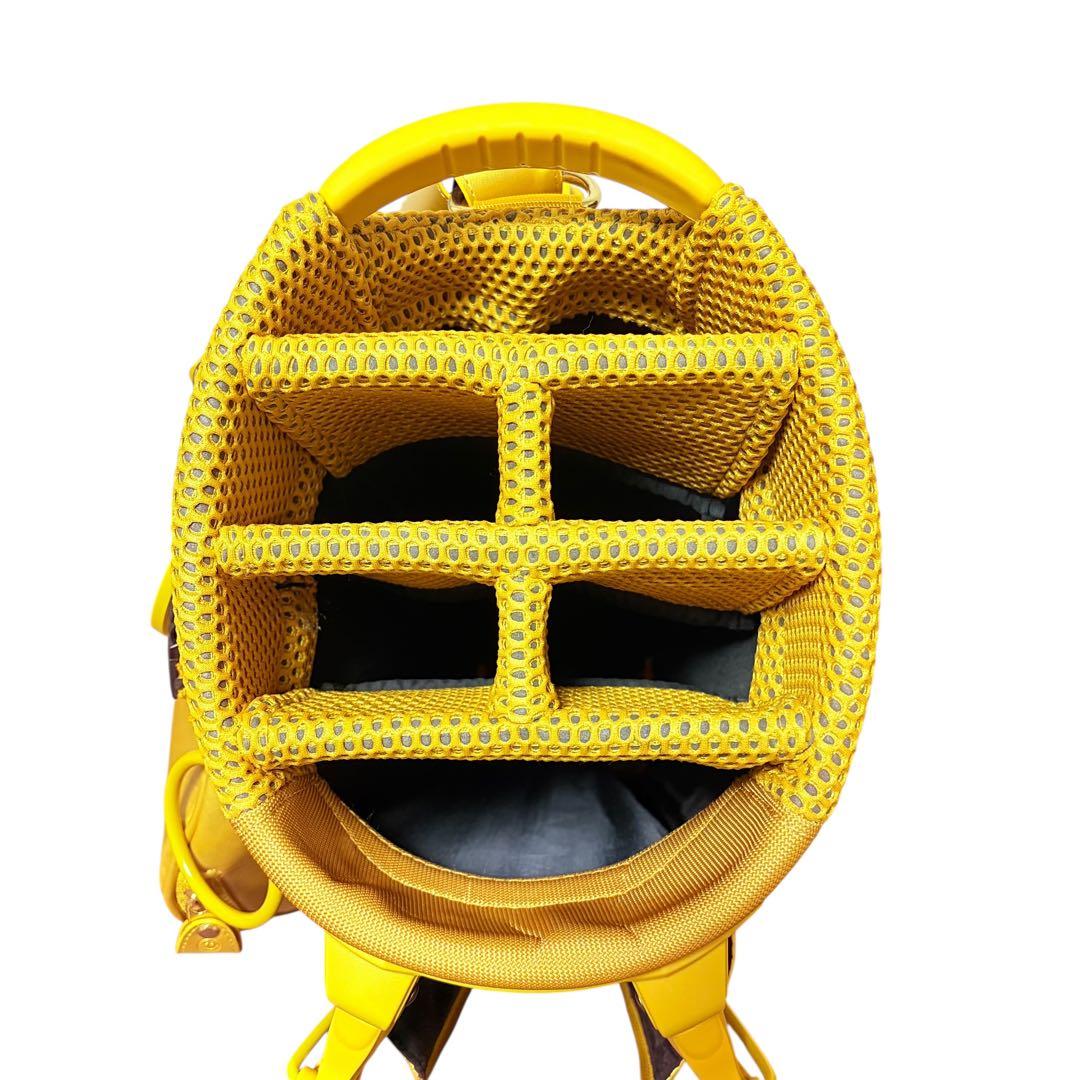 入手困難！パーリーゲイツ スタンド式 キャディバッグ ゴールド 希少カラー